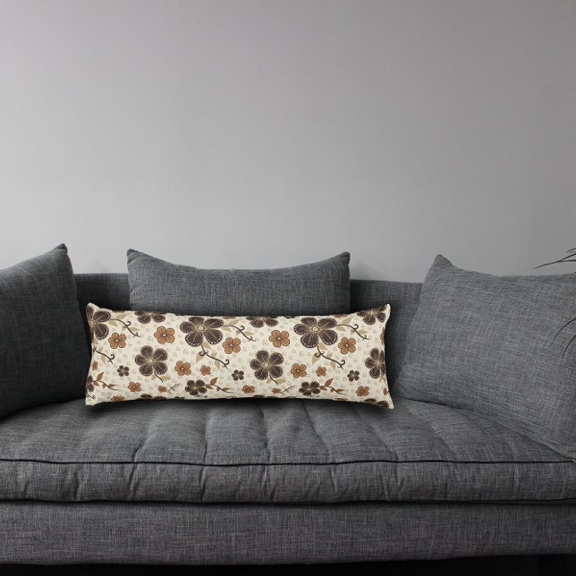 Cojín Flor natural marrón (Subido por el creador)