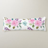 Flor rosa acuarela transparente