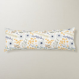 Cojín Floral Spring Home Botanical Blue Yellow Mix