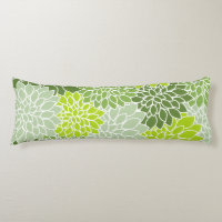 Flores Dahlia, Patrón De Flores, Dahlia Verde