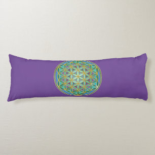 Cojín FLORES DE LA VIDA - Diseño de Geometrias Sagradas 