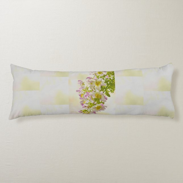 Cojín Flores de mariposa (Anverso)