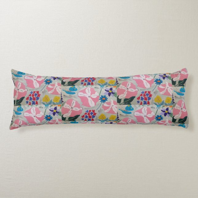 Cojín Flores de Petunia y Verano (Anverso)