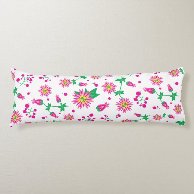 Cojín Flores y bayas (Anverso)