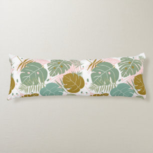 Cojín Foliage Tropical - Monstera Y Patrón De Hojas De P