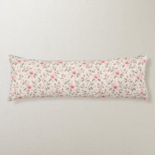 Cojín Fondo floral sin costuras de flor de cerezo rosa s