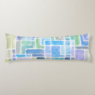 Cojín Fondo pintado extracto de la acuarela