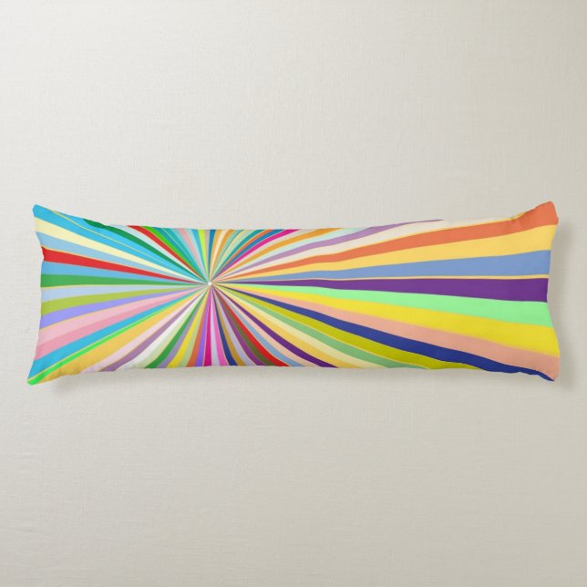 Cojín Fondo rayado fresco (Anverso)