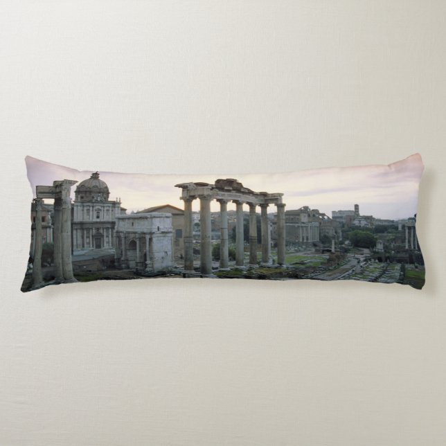 Cojín Foro Romano al amanecer (Anverso)