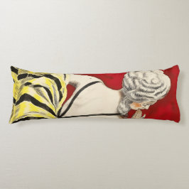 Cojín French art nouveau beauty Creme de Luzy advertisem