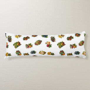 Cojín Frutas y flores de época