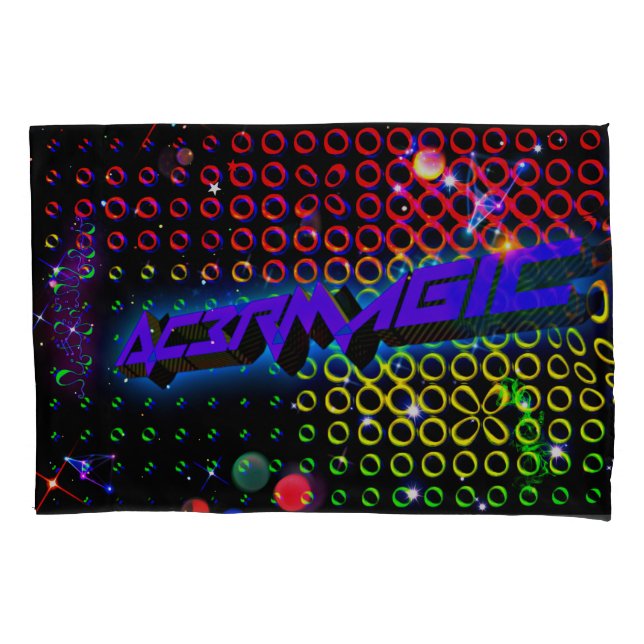Cojín Funda de Almohada Ac3rMagic Espacio (Anverso)