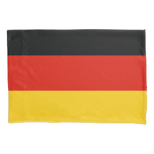 Cojín Funda de almohada alemana de la bandera para