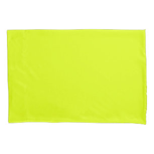 Cojín Funda de almohada amarilla chartreuse