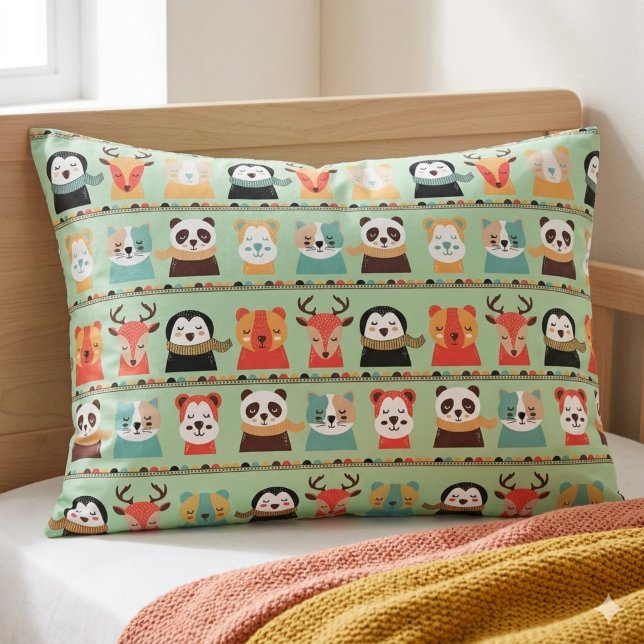 Cojín Funda de Almohada Amigos del Bosque Encantado – So (Subido por el creador)