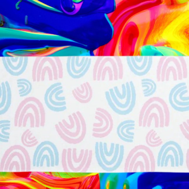 Cojín Funda de Almohada Arcoíris Pastel Orgullo Trans (Subido por el creador)