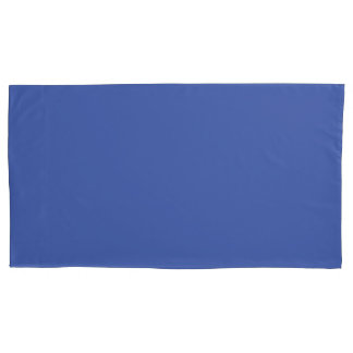 Cojín Funda de almohada azul king size par