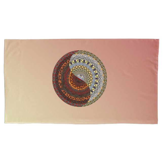 Cojín Funda de Almohada Cielo e Infierno (Anverso)