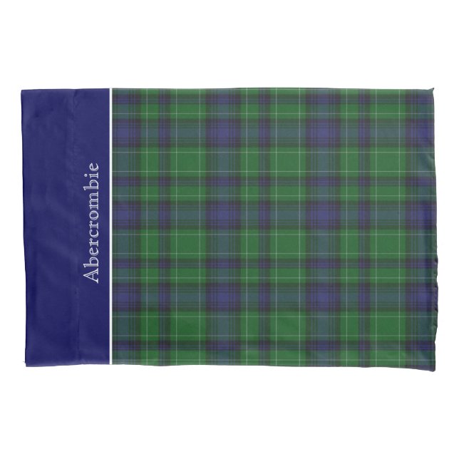 Cojín Funda de almohada clásico Abercrombie Plaid Plaid (Anverso)