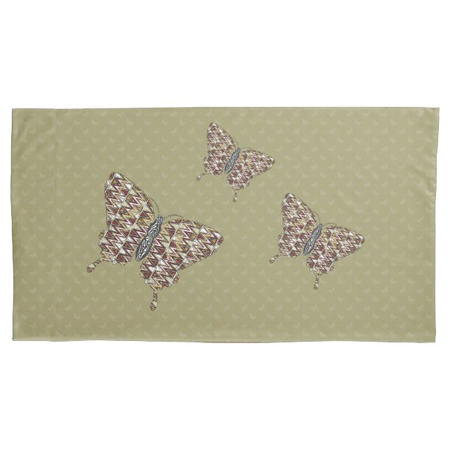 Cojín Funda de Almohada Cola de Golondrina Africana (Anverso)