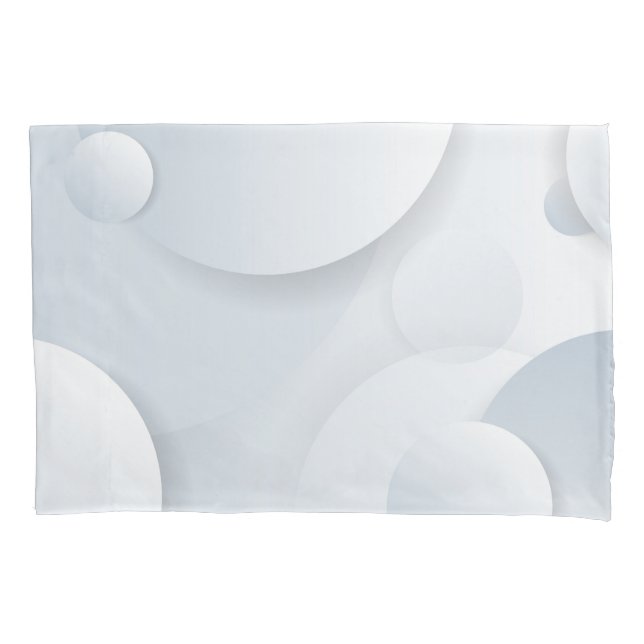 Cojín Funda de almohada con círculo blanco  (Anverso)