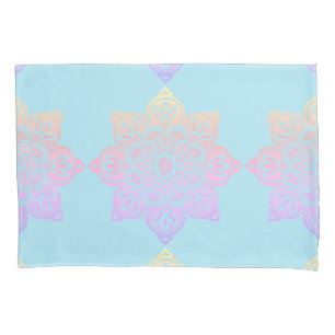 Cojín Funda de almohada con medallones Boho