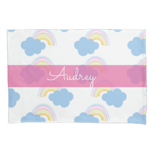 Cojín Funda de almohada con patrón de garabato de nube a