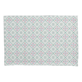 Cojín Funda de almohada con un patrón geométrico simple