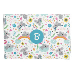 Cojín funda de almohada Cute Koala Bear