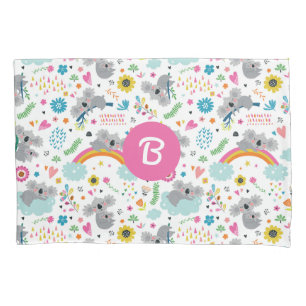 Cojín funda de almohada Cute Koala Bear