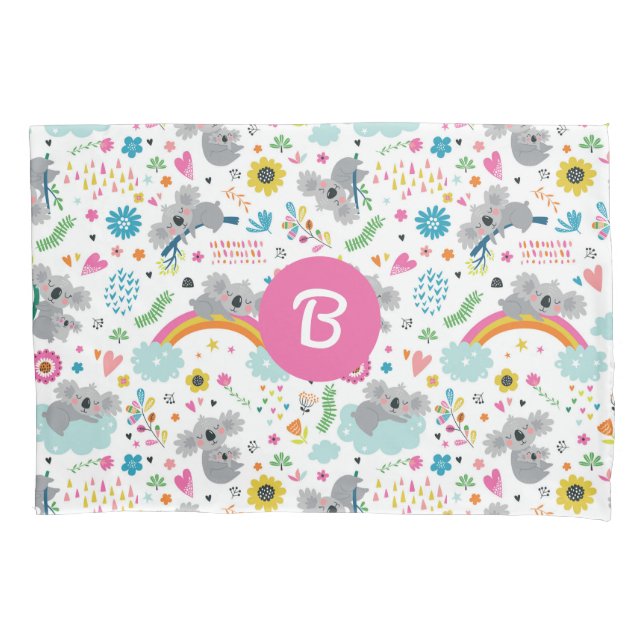 Cojín funda de almohada Cute Koala Bear (Anverso)