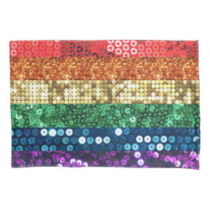 Cojín funda de almohada de almohada de la bandera de org