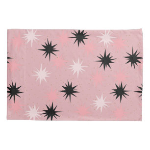 Cojín funda de almohada de arranque rosa atómico