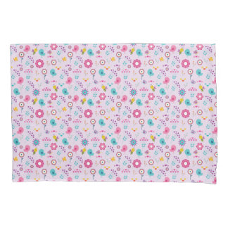 Cojín Funda de almohada de color púrpura floral cúpula