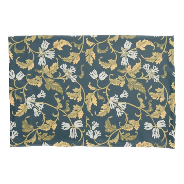 Cojín Funda de almohada de elegante botánica vintage (Anverso)