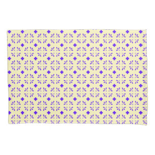 Cojín funda de almohada de flores magenta