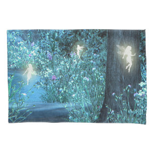 Cojín funda de almohada de hadas de la noche