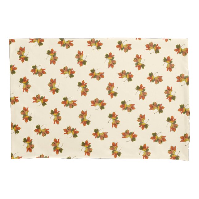 Cojín Funda de almohada de hojas otoño/otoño (Anverso)