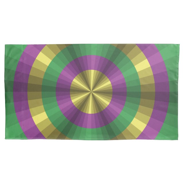 Cojín Funda de almohada de iluminación Mardi Gras (Anverso)