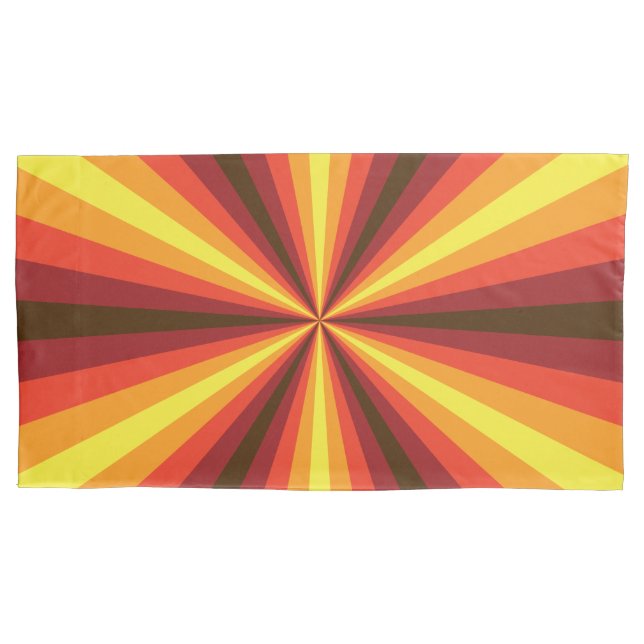 Cojín Funda de Almohada de Ilusión de Otoño (Anverso)