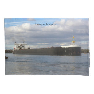 Cojín Funda de almohada de integridad estadounidense