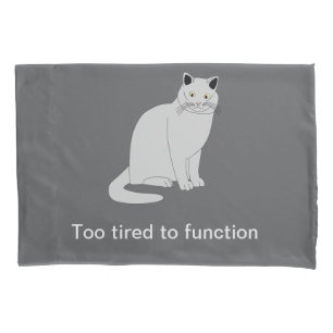 Cojín Funda de almohada de la campeona de la siesta del