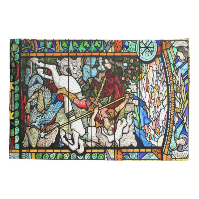 Cojín Funda de almohada de la ventana del dragón de (Reverso)