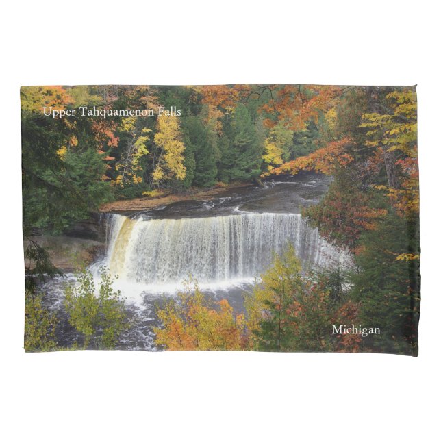 Cojín Funda de almohada de las cataratas del alto taquam (Anverso)