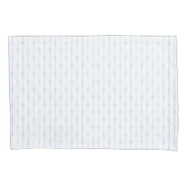 Cojín Funda de Almohada de Lazos y Rayas Azules