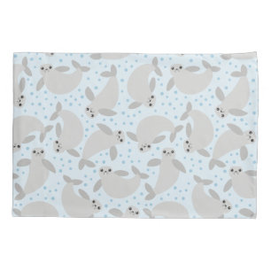 Cojín funda de almohada de manatí funda