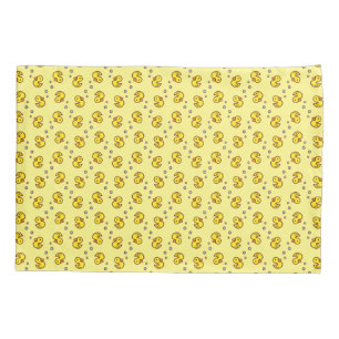 Cojín Funda de almohada de patos amarillos