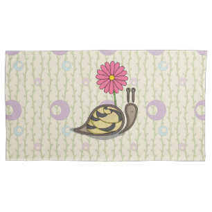 Cojín Funda de almohada de Sadie la caracol