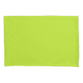 Cojín Funda de almohada de tamaño simple verde limón