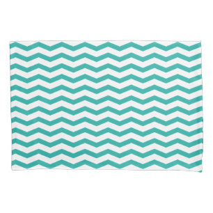 Cojín Funda de almohada del modelo de zigzag del galón